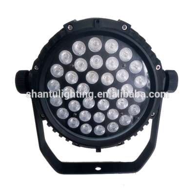 Zhejiang BAISUN 3w*36pcs RGB single color  waterproof led light  disco led par can  light