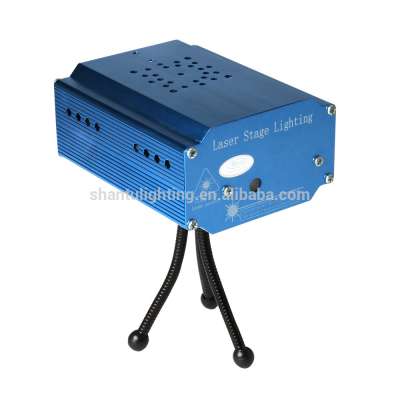 Baisun brand Flower Line Effect 3D Stereoscopic Pictures Remote Control Stage Lighting Mini Laser Light