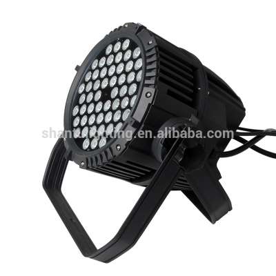 Professional Stage Light 54pcs RGB 3in1 Waterproof LED Par Light Outdoor Multi color Party dj led lighting